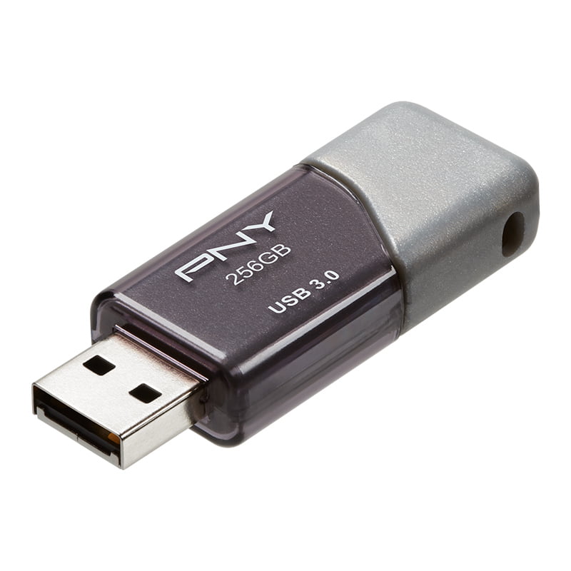 128GB PNY Attache 3 USB2.0 Flash Drive Black Capless 
