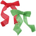 thumbnail image 1 of 2 Rolls Jute Ribbons Gifts Wrapping Ribbons Burlap Ribbons for DIY Gifts Wrapping, 1 of 8