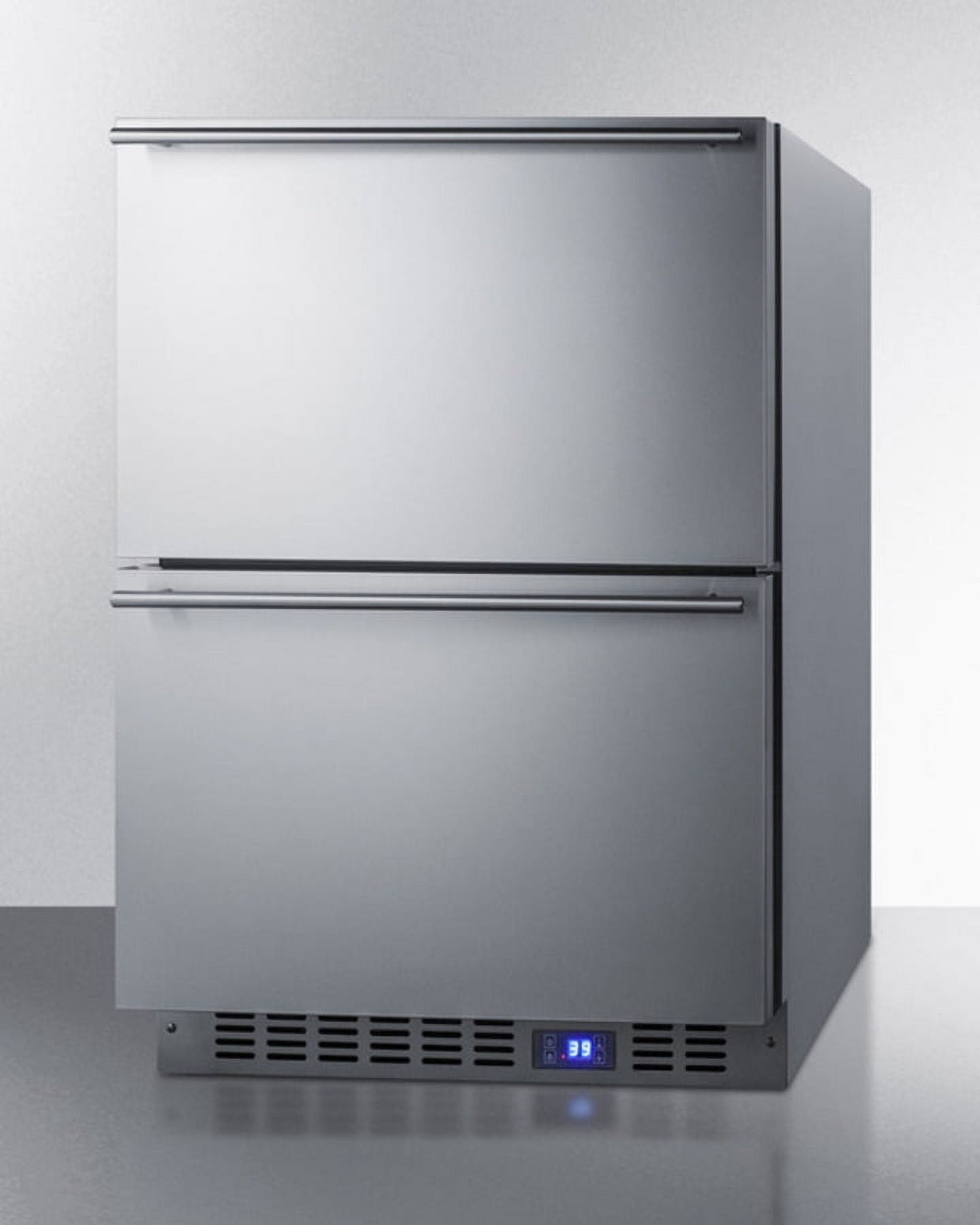 24" Wide Built-In 2-Drawer All-Refrigerator