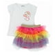 thumbnail image 1 of Conjunto Algodon Unicornio Arcoiris Talla 2 aÃ±os Kiss Playeras y Tops para niÃ±as, 1 of 2