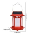 thumbnail image 3 of Lámparas colgantes solares con sensor de movimiento para exteriores, luces de camping, alimentadas por batería recargable, decoración luminosa para porches, jardines, patios y patios, 3 of 5