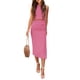 thumbnail image 1 of Conjunto Coordinado PRETTYGARDEN Top de Tirantes Rosa y Falda Midi XL, 1 of 8