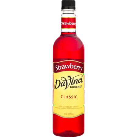 DaVinci Gourmet Classic Syrup, Strawberry, 750ml