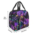 thumbnail image 3 of Balery Starry Night Iris Field Bolsa de Almuerzo Aislada – Caja de Almuerzo con Papel de Aluminio Grueso, Mantiene la Comida Fresca por 4 Horas, 3 of 8