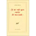 thumbnail image 1 of Je NE Suis Pas Sortie de MA Nu (Française), 1 of 1