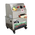 thumbnail image 3 of Electric Sugarcane Juicer Sugarcane Ginger Juice Extractor Juice Press Machine 3 Rollers 24VDC or 110VAC, 3 of 14