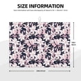thumbnail image 2 of KLL Lilies Flowers Pattern Dish Drying Mat,Absorbent Microfiber Dishes Drainer Mats Large Size 18 X 24 Inch,Dish Drying Pad for Kitchen Counter, 2 of 7
