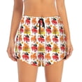 thumbnail image 2 of Daiia pirate Octopus Pattern Women's 2 in 1 Running Shorts - Lightweight Athletic Workout Gym Yoga Shorts Liner with Phone Pockets-X-Large, 2 of 7
