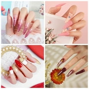Gel Nail Polish Kit with U V Light Starter Kit 20 Colors Gel Polish Set 5pcs Top Base Coat Glitter Nail Decorations Nail Art French Manicure Kits Gifts for Women