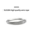 thumbnail image 3 of Retractable Clothesline Stainless Steel, Outdoor Drying Rack, 304 Grade, Wall-Mountable, For Home-Garage, Easy Install, Rust-Resistant, Space-Saving, Durable Construction, Versatile Drying Akmoler, 3 of 8