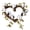 White, variant on Qumonin Artificial Cotton Heart Wreath for Farmhouse Wedding Decor (White)