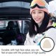 thumbnail image 5 of Jumpingount Gorros de punto de invierno, gorro de fibra acrílica para mantener el calor, gorro cómodo, gorro de vestir, accesorio deportivo informal Sombreros Blanco Jumpingount AP013439-04, 5 of 6