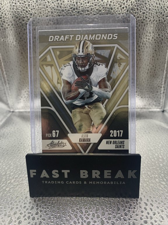 2023 Panini Absolute Draft Diamonds Alvin Kamara DD-6 New Orleans Saints Football Card