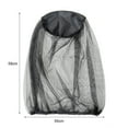 thumbnail image 6 of sunsanly Fishing Head Net Breathable Fine Mesh Flying Animal Protection Men Women Outdoor Activity Hiking Camping Climbing Face Netting Head Cover, 6 of 8