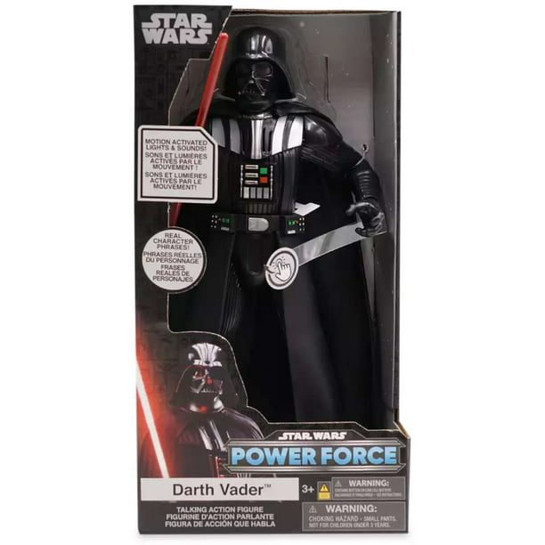 krant Slagschip Alice Star Wars Power Force Darth Vader Talking Action Figure - Walmart.com