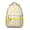 Yellow-39, variant on Rooster and Floral Design Backpack – Hand-Drawn Hen and Garden Illustration Bookbag, Cute Chick Pattern for Farm Lovers