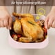 thumbnail image 5 of Inteprter Freidora de aire, olla de silicona, cesta para horno, pollo frito, Pizza, hornear, sartén de repuesto lavable, cocina para el hogar, accesorios Herramientas y accesorios para hornear Rosa Inteprter HA059263-02, 5 of 6