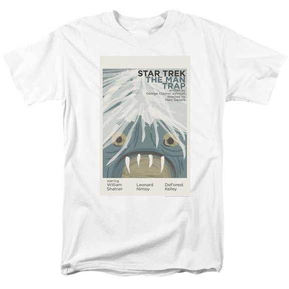 Star Trek Tos Episode 1 Adult 18/1 T-Shirt White