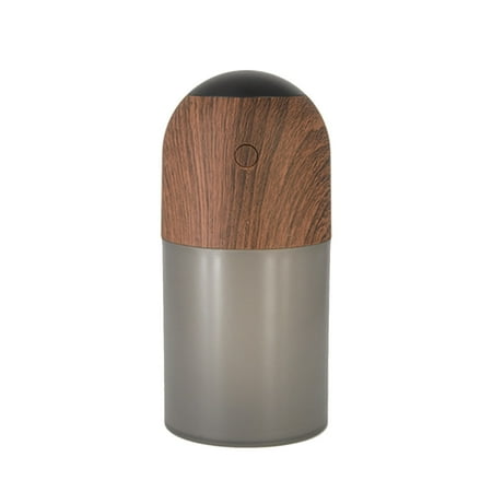 

Huaai Woodworking Tools Home Office Car Water Atomizer Usb Mini Wood Grain Humidifier Brown