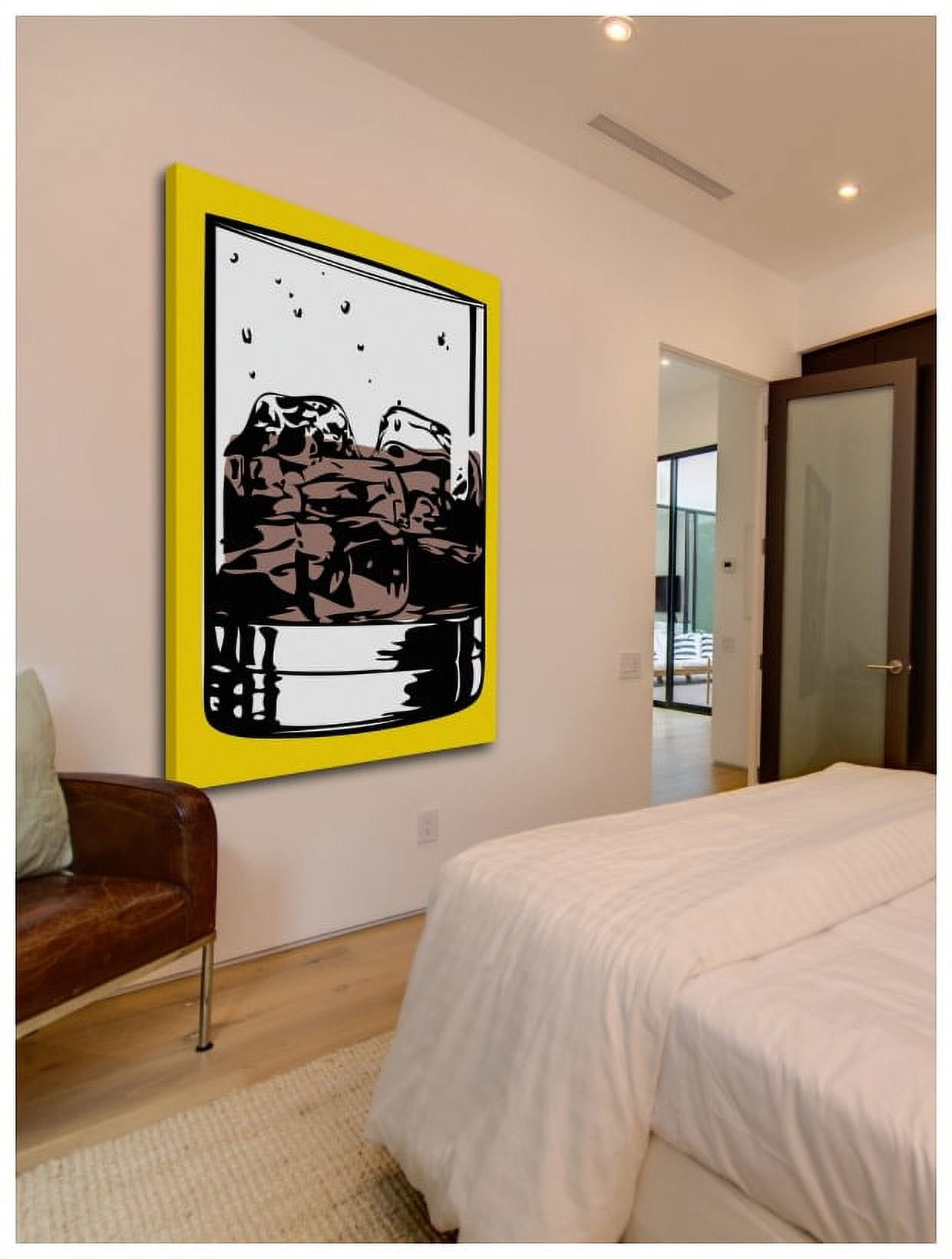Marmont Hill "Cocktail 4" Print on Canvas