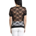 thumbnail image 5 of ToBeInStyle Womens Relaxed Fit Dolman Blouse Top Soft Feel, 5 of 5