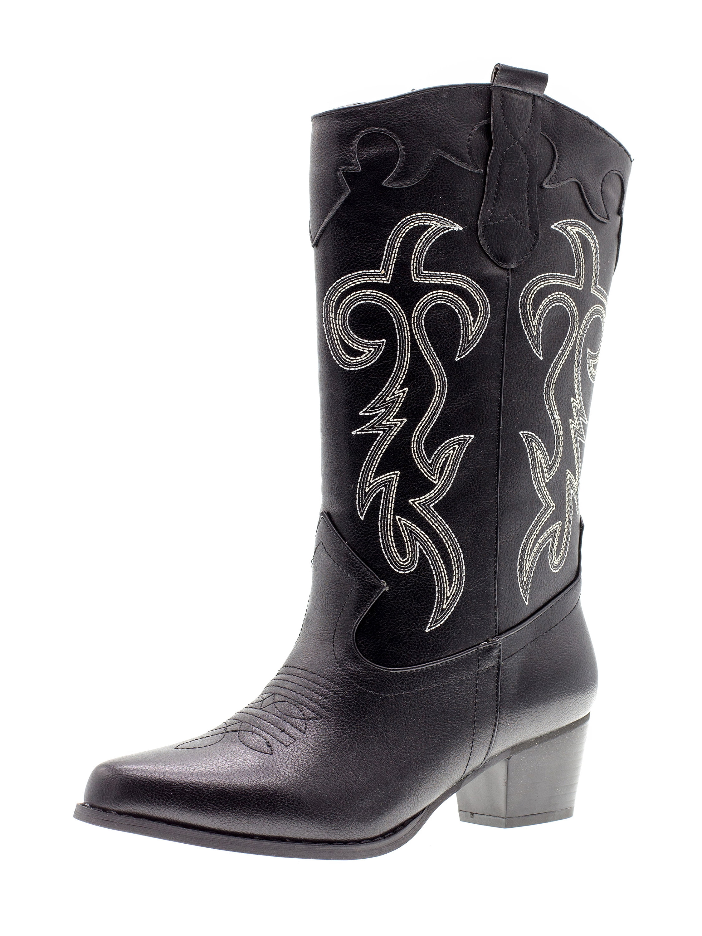 Embroidered Western Rodeo Cowboy Boots 