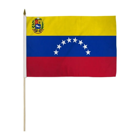 Venezuela 12x18in Stick Flag