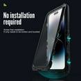thumbnail image 3 of ELEHOLD Military-Grade Metal Rugged Case Compatible with iPhone 14 Pro Max 6.7 inch Aviation Aluminum Metal Hard Metallic materials and Soft TPU Design with Shockproof Full Phone Protection , Black, 3 of 11