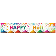 thumbnail image 2 of Colorful Splatter Design Holi Themed Banner Background Party Decorations for Holi Festival Celebrations Photo Booth Backdrop Party Supplies Decor Props for Holi Events, 2 of 7