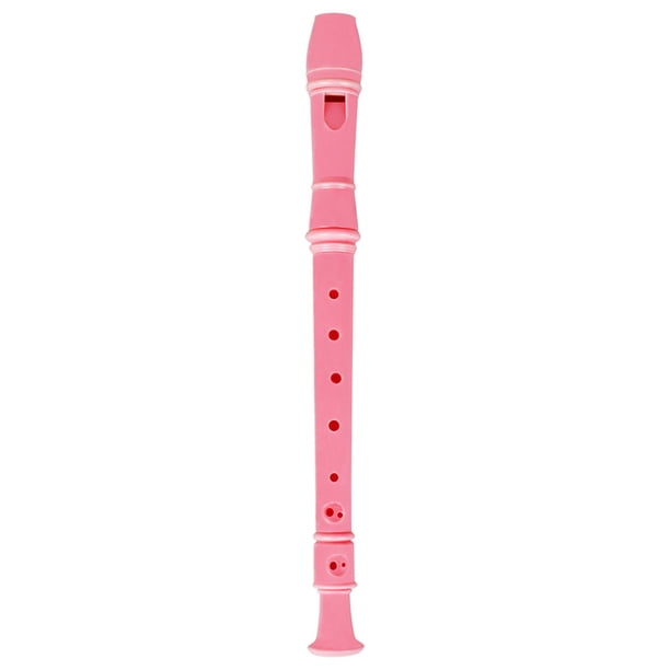 Eigraketly Grabadoras ABS herramienta de instrumento Musical clarinete largo accesorios de ambiente portátil flauta para niños para estudiantes Accesorios para instrumentos musicales Rosado Eigraketly OD020717-03