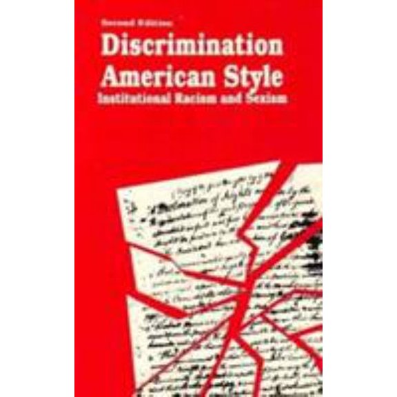 Pre-Owned Discrimination American Style (Paperback) 0898749158 9780898749151