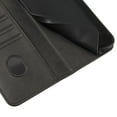 thumbnail image 4 of Leather Wallet iPhone 13 Pro Case (Black) Magnetic Folio Card Slot Holder Flip Kickstand Shockproof Cover, 4 of 5