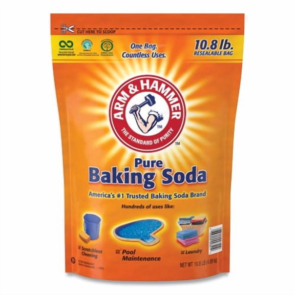 Baking Soda, 10.8 lb Resealable Bag | Bundle of 2