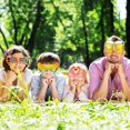 thumbnail image 4 of 4 Pairs Party Sunglasses, Funny Hawaiian Glasses, Hawaiian Themed Party Decorations Beach Themed Novelty Party Supplies for Adults Kids, 4 of 5