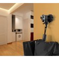 thumbnail image 5 of Gancho de pared individual con cabeza de elefante/gancho con forma de animal, gancho para sombrero, resistente, rústico, regalo decorativo, negro JAMW Sencillez, 5 of 5