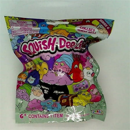 Squish-Dee-Lish Series 6 Slow Rise Foam Assorted Squish Collectible Figures