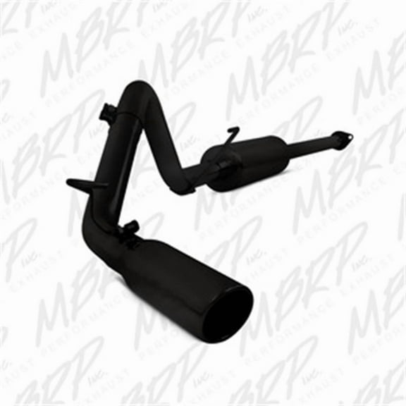 MBRP Exhaust S5326BLK Armor BLK Cat Back Exhaust System Fits 05-15 Tacoma Fits select: 2005-2015 TOYOTA TACOMA