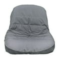thumbnail image 1 of Funda de asiento de tela Oxford, resistente, antideslizante, para tractor de 12,5 a 14 pulgadas. Gris, 1 of 9