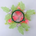 thumbnail image 6 of Easter Candle Rings Wreaths, Rose Spring Easter Egg Flowers Wreath for Front Door Hanging Kitchen Cabinet Wreath with Ribbon for Porch Wall Window Easter Farmhouse Decor, 6 of 9