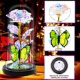thumbnail image 4 of Gift Fvawe Galaxy Crystal Light Up Rose in Glass Dome, 4 of 6
