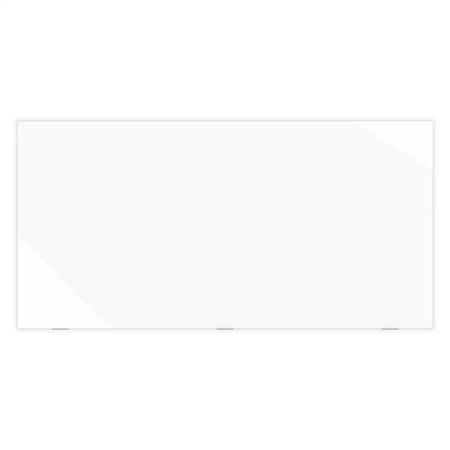 Fuerza Magnetic Wall-Mounted Glass Board 96"W x 48"H (FZA-455979-LX)