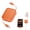 Orange, variant on 240W retractable data cable with dual Type-C ports Fast Charging Data