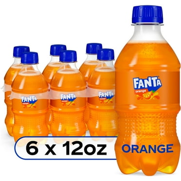 Fanta Orange Soda Pop, 12 fl oz, 6 Pack Bottles