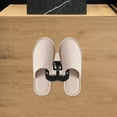 thumbnail image 4 of BESTYASH 2Ud Estante De Pared Para Zapatos Negro Sin Perforación Ideal Para Entrada, 4 of 6