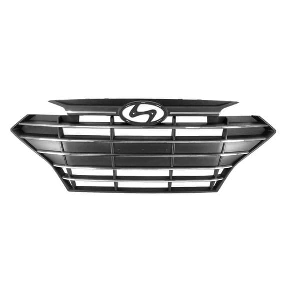 KAI New Standard Replacement Front Grille, Fits 2019-2020 Hyundai Elantra Sedan
