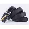 thumbnail image 3 of Bangcool Ceinture pour Homme Classique Ajustable Ceinture Décontractée Ceinture à Cliquet Ceinture Habillée avec Boucle Automatique, 3 of 7