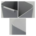 thumbnail image 3 of Qskely 4.5 Gallon Plastic Trash Can, Garbage Can,  3 Pack, Gray, 3 of 9