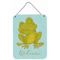thumbnail image 1 of Carolines Treasures BB8564DS1216 Frog Welcome Wall or Door Hanging Prints, 1 of 1