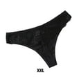 thumbnail image 2 of keepw Low Rise String Sans Coutures Conception de Dentelle Sexy Attrayant Datant Prop Beau Travail Respirant Noir XXL, 2 of 6