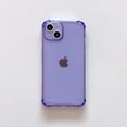 thumbnail image 4 of Strap Holder Case for 5.4" iPhone 13 Mini with Kickstand, Clear Soft TPU Protective Shockproof Bumper Rugged Cover, Adjustable Finger Grip Loop for iPhone 13 Mini 5.4 Inch, Lavender Purple, 4 of 16